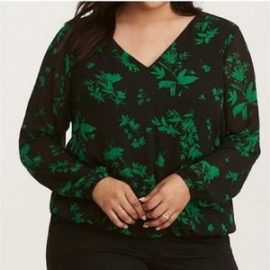 Yorrid chiffon crossback top